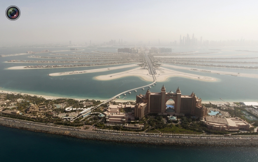 Dubai from a bird's eye view