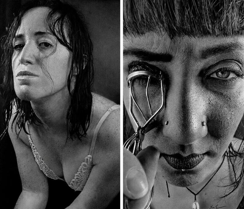 Dylan Eakin y sus dibujos fotorrealistas al carboncillo