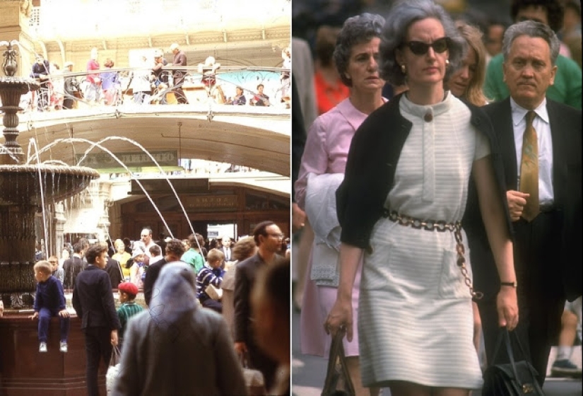 East and West: Color photographs of Moscow and New York in 1969