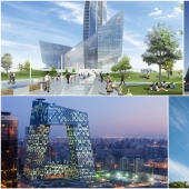 Edificios con pendiente