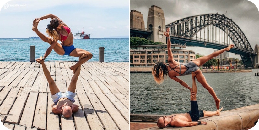 El amor y el yoga se pueden practicar en cualquier lugar