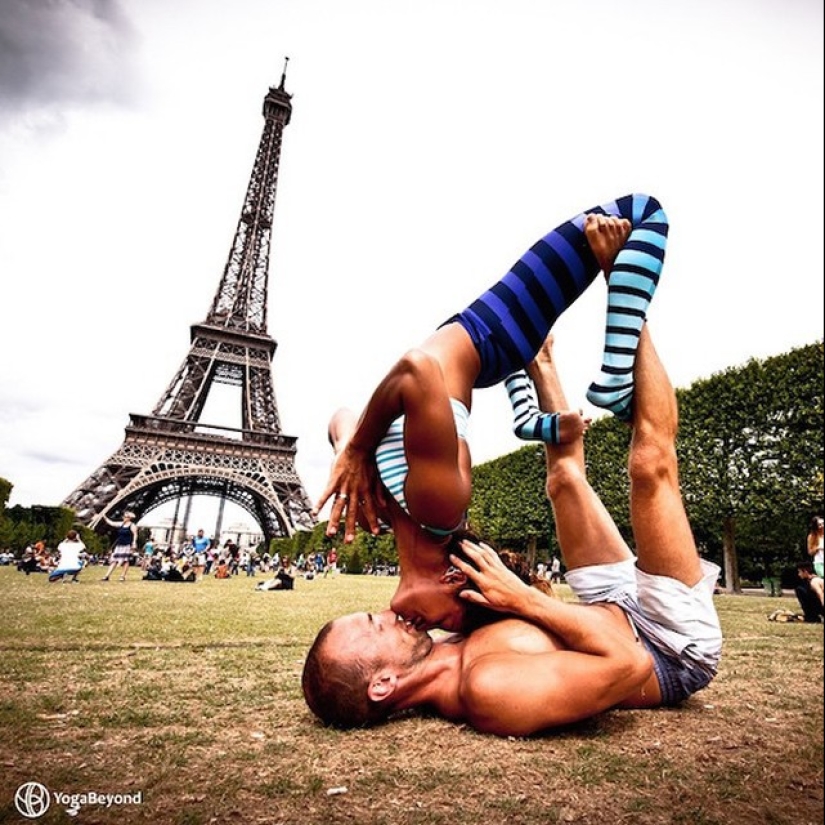 El amor y el yoga se pueden practicar en cualquier lugar