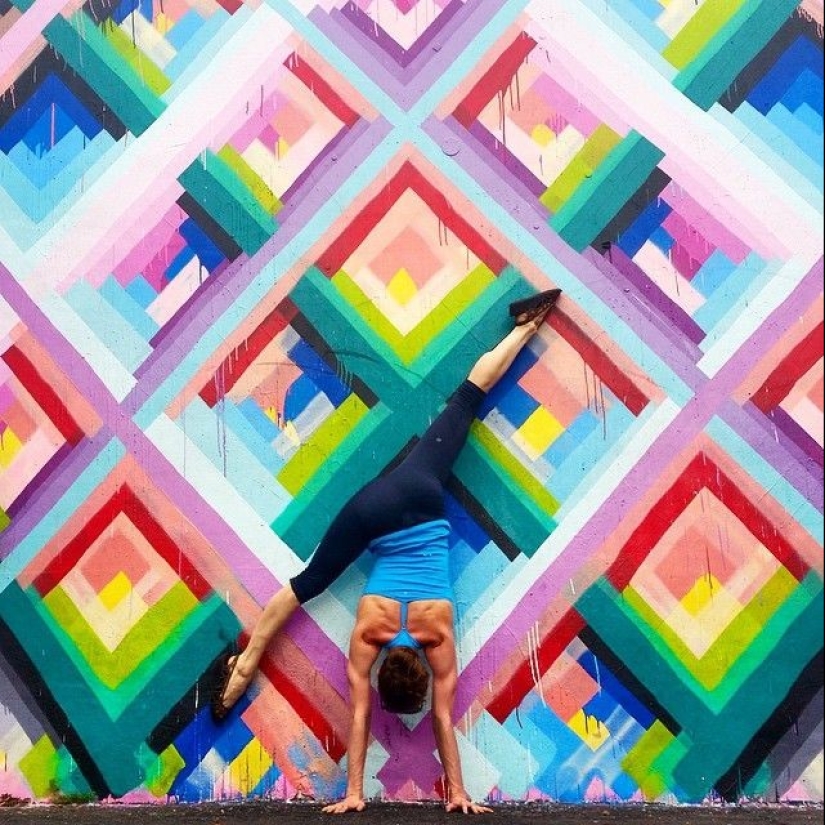 El amor y el yoga se pueden practicar en cualquier lugar