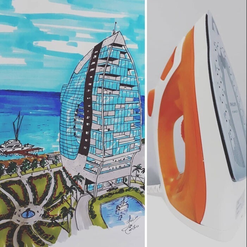 El arquitecto de Brasil atrae surrealista edificios inspirados por los objetos familiares