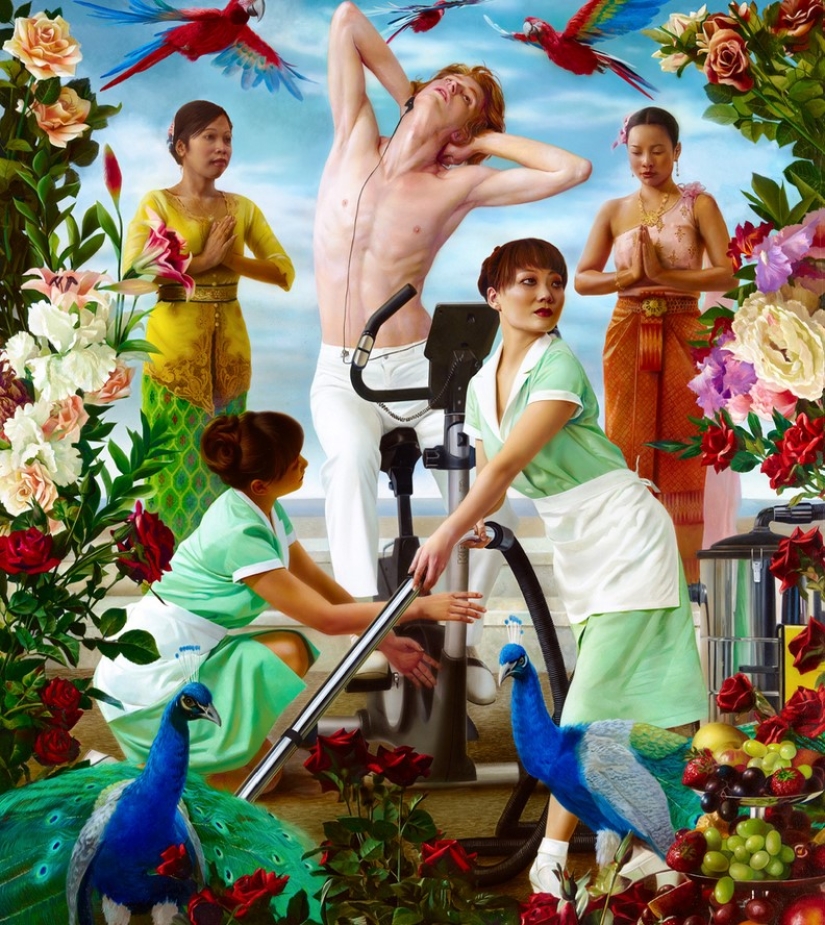 El arte de AES+F: estética épica del siglo XXI en el exceso barroco