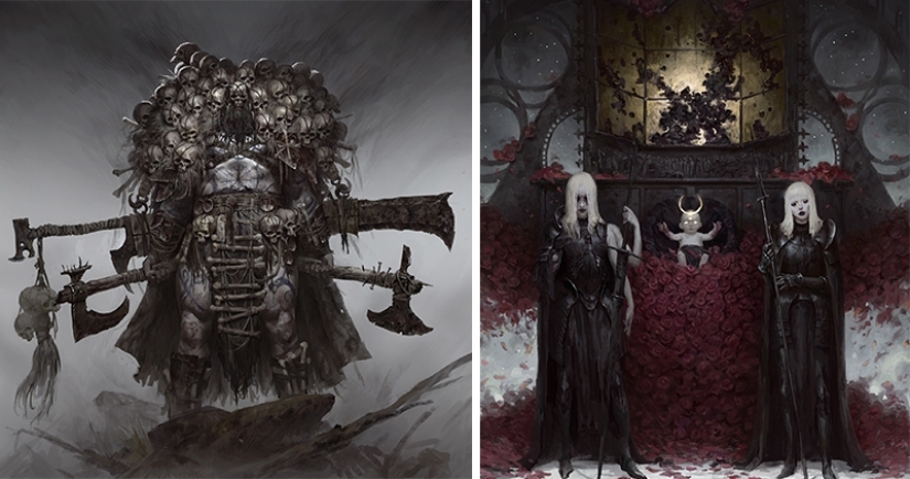 El artista Bogdan Rezunenko y su fascinante " lado oscuro» El artista Bogdan Rezunenko y su fascinante " lado oscuro»