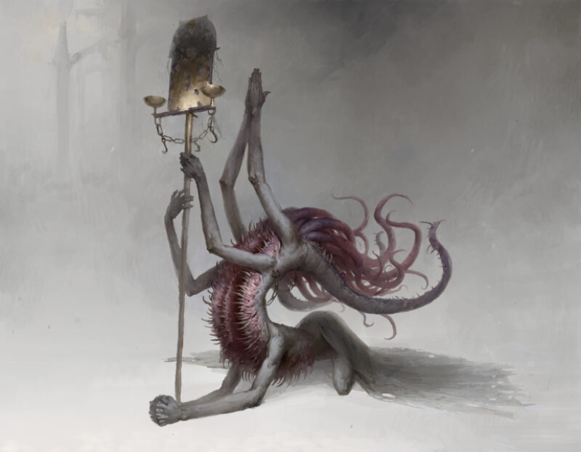 El artista Bogdan Rezunenko y su fascinante " lado oscuro» El artista Bogdan Rezunenko y su fascinante " lado oscuro»