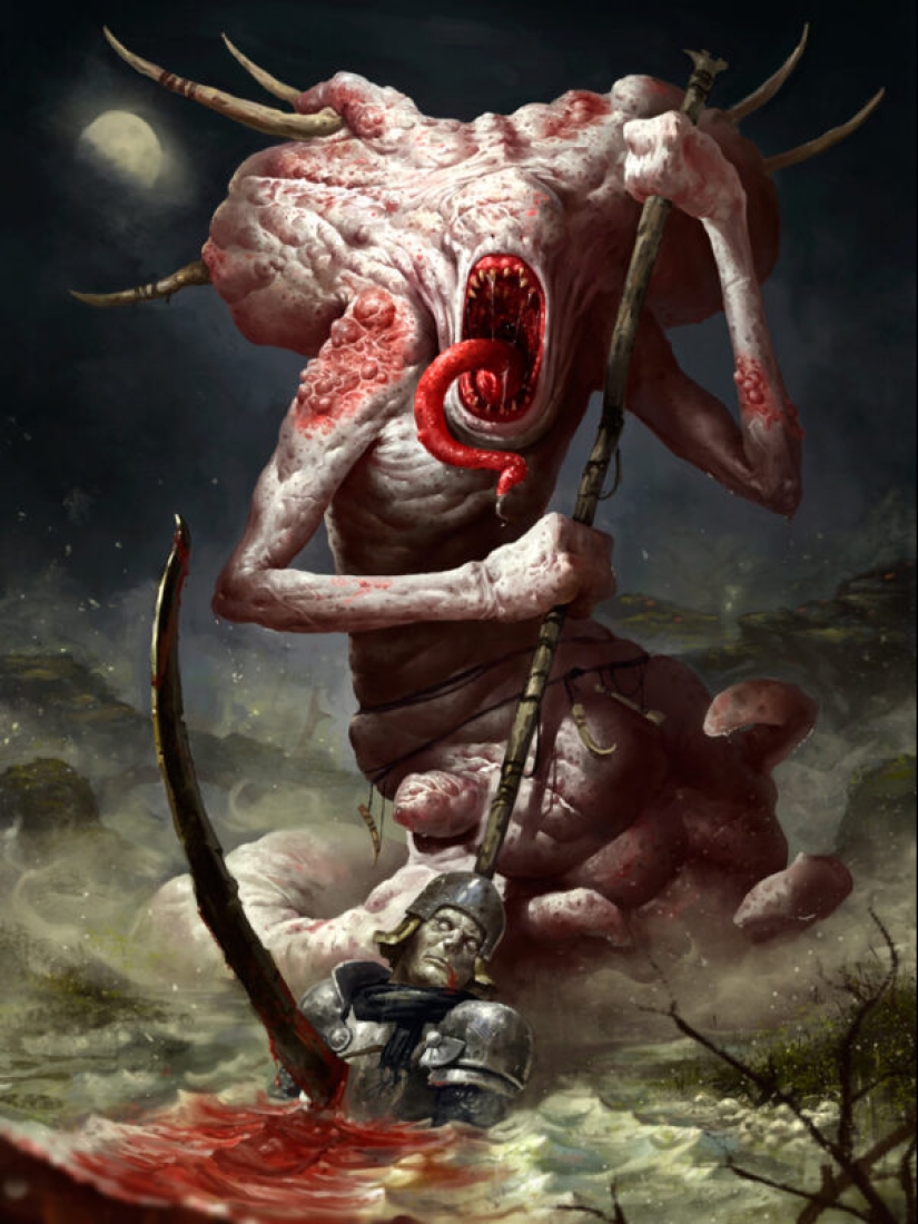 El artista Bogdan Rezunenko y su fascinante " lado oscuro» El artista Bogdan Rezunenko y su fascinante " lado oscuro»