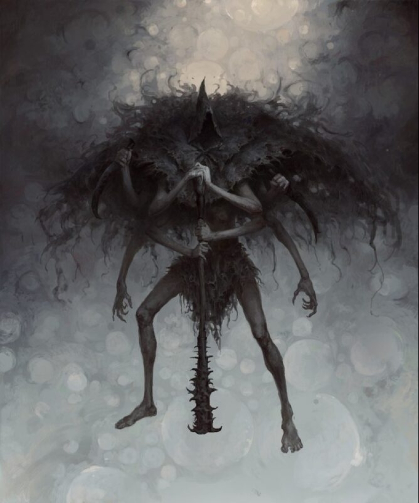 El artista Bogdan Rezunenko y su fascinante " lado oscuro» El artista Bogdan Rezunenko y su fascinante " lado oscuro»