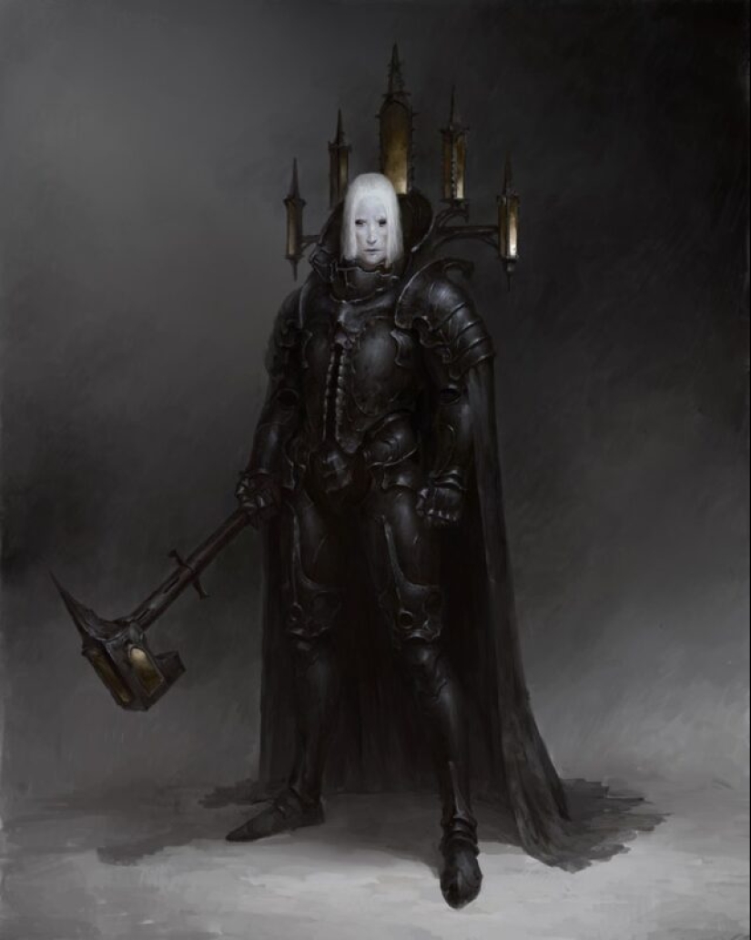 El artista Bogdan Rezunenko y su fascinante " lado oscuro» El artista Bogdan Rezunenko y su fascinante " lado oscuro»