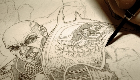 El artista de cómics Andy Brace y su oscuro arte conceptual e ilustraciones El artista de cómics Andy Brace y su oscuro arte conceptual e ilustraciones