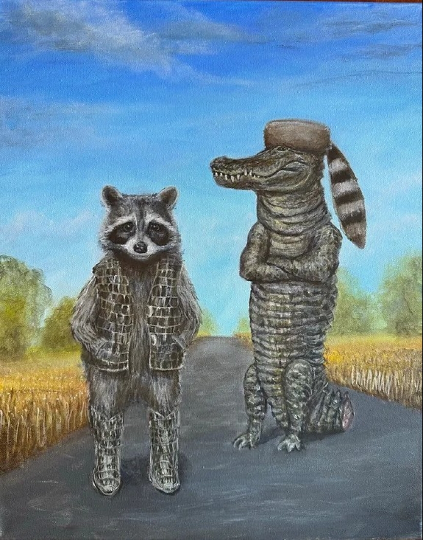 El artista hooligan Travis Chapman y sus provocativas pinturas