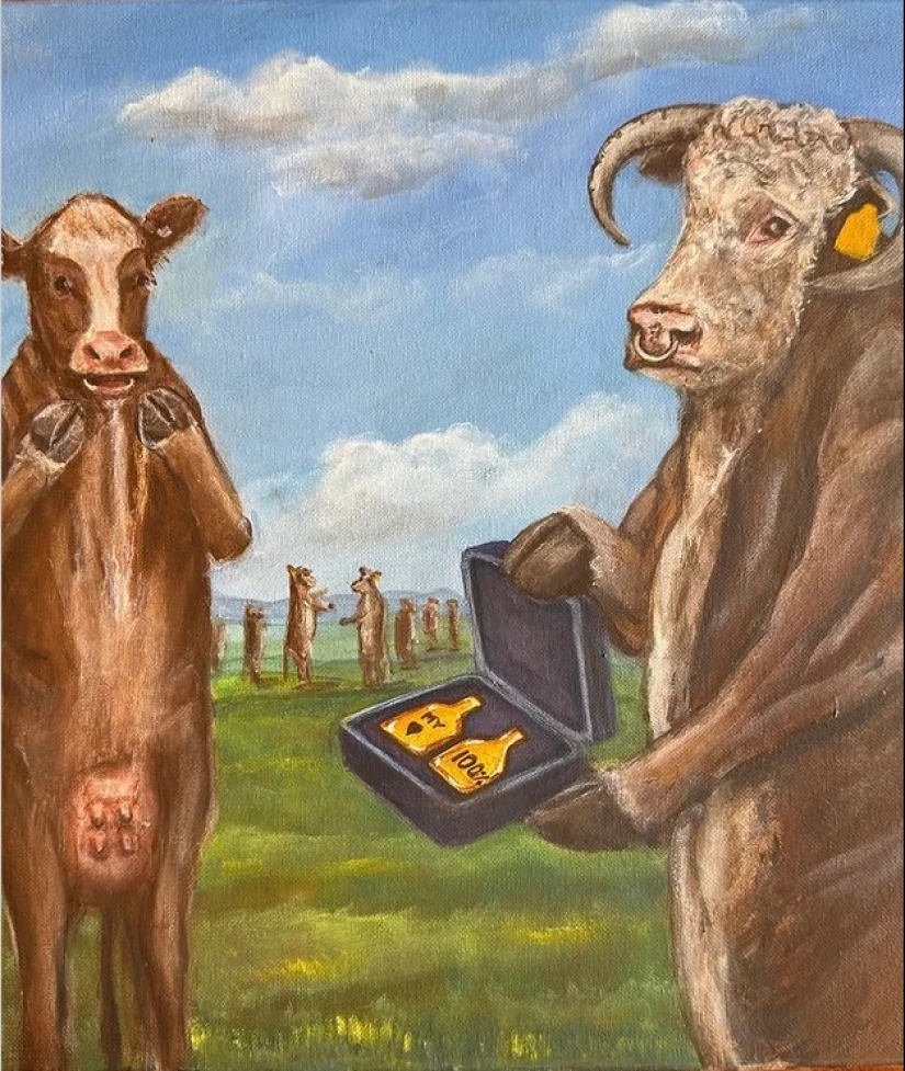 El artista hooligan Travis Chapman y sus provocativas pinturas