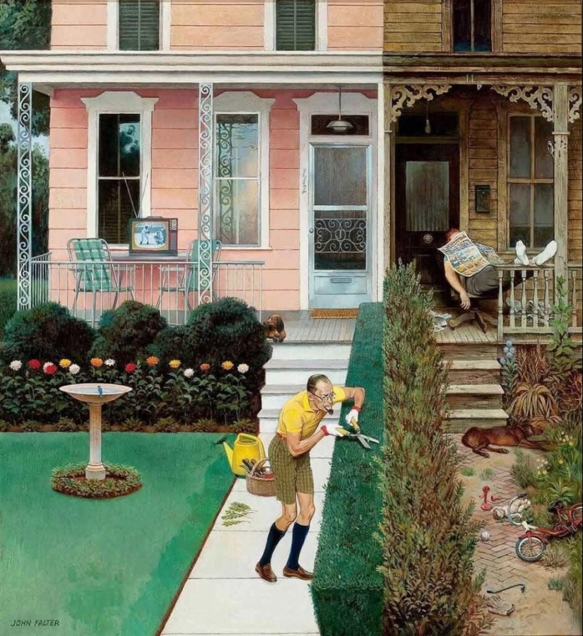 El artista que pintó América: Los secretos del éxito de John Falter