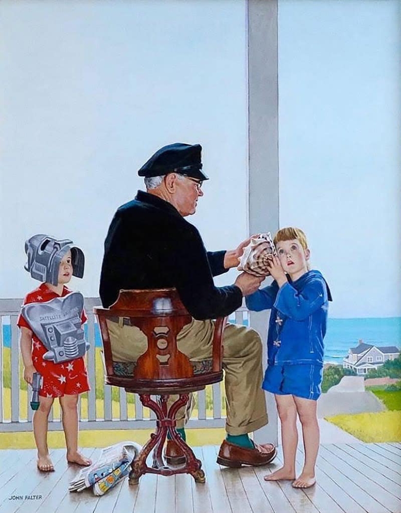 El artista que pintó América: Los secretos del éxito de John Falter