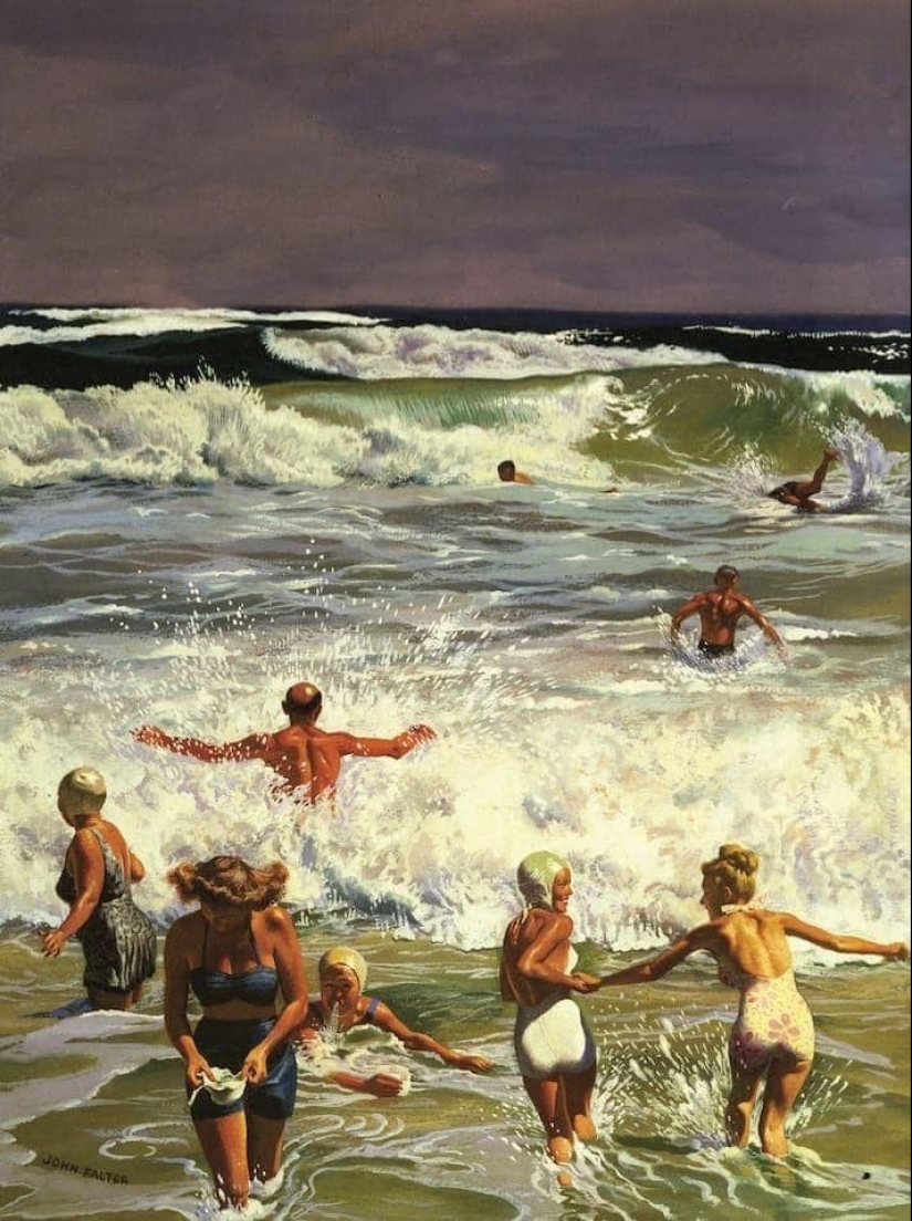 El artista que pintó América: Los secretos del éxito de John Falter