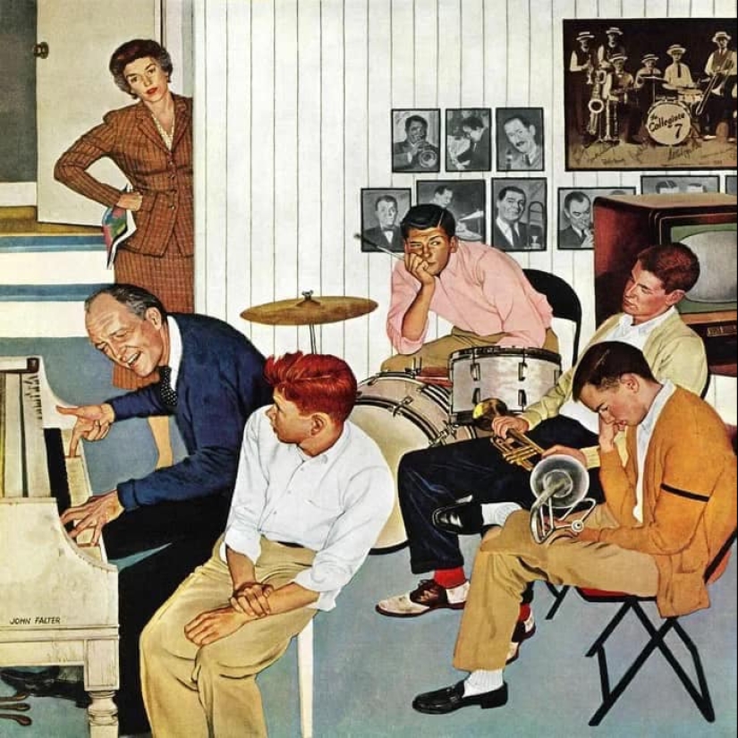 El artista que pintó América: Los secretos del éxito de John Falter