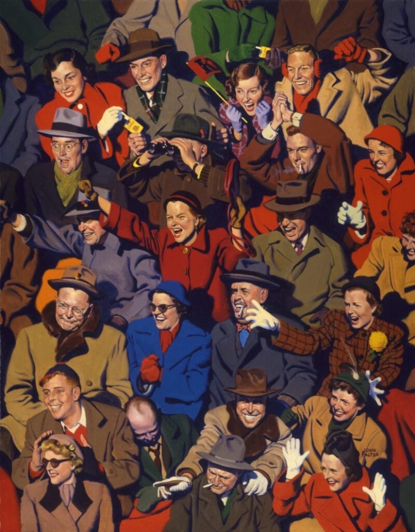 El artista que pintó América: Los secretos del éxito de John Falter