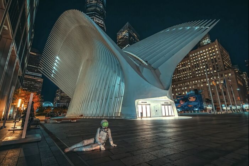 “El astronauta solitario”: autorretratos en entornos abandonados y en decadencia