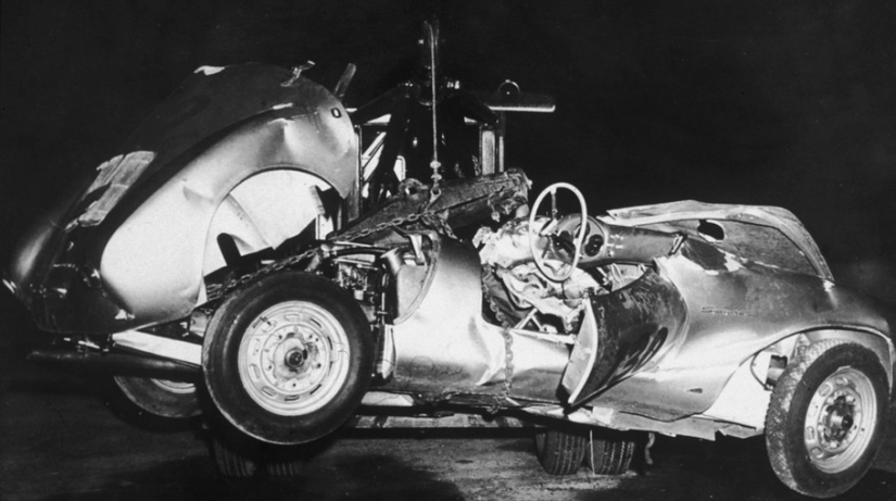 El coche de la muerte de "Little Bastard" James Dean El coche de la muerte de "Little Bastard" James Dean