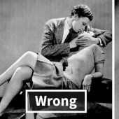 El consejo editorial de la revista LIFE de la década de 1940 enseña cómo besar correctamente