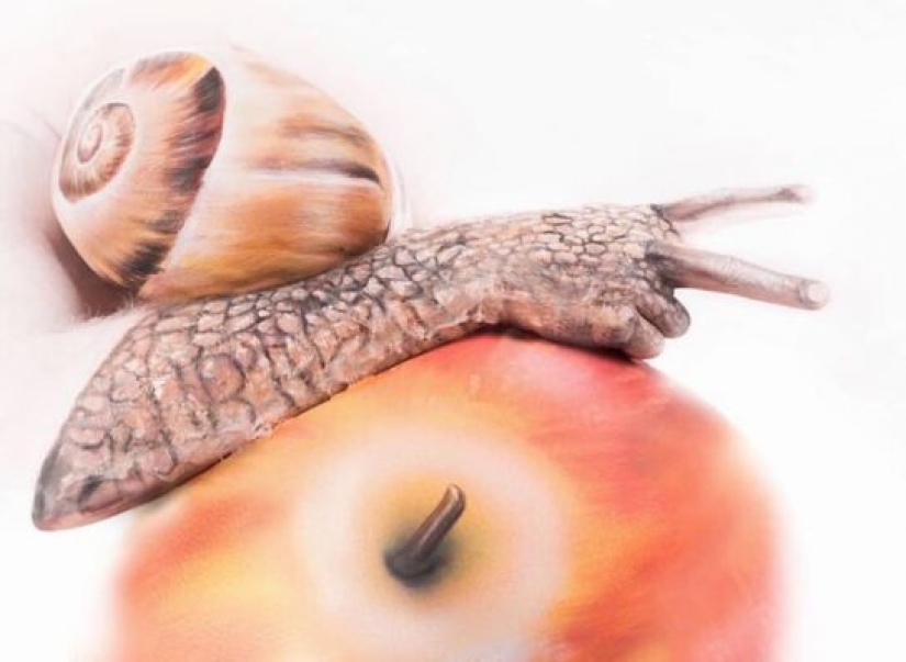 El cuerpo humano es el lienzo: cuerpo increíble pintura Gezin Marwedel