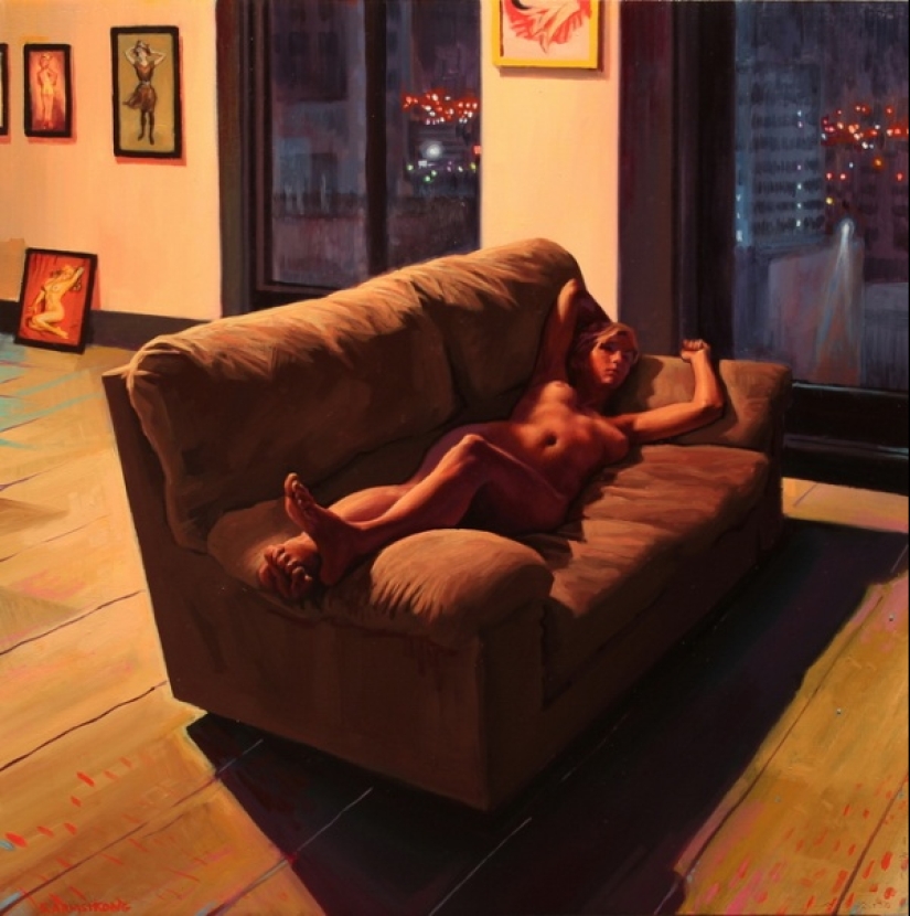 El delicado voyeurismo del artista Seth Armstrong El delicado voyeurismo del artista Seth Armstrong