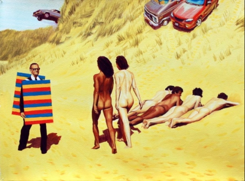 El delicado voyeurismo del artista Seth Armstrong El delicado voyeurismo del artista Seth Armstrong