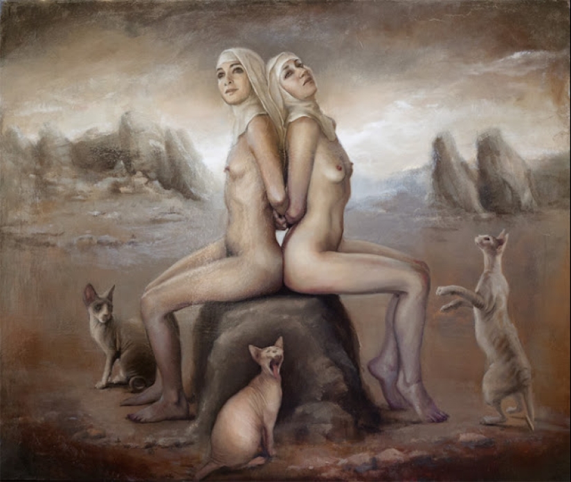 El despertar del Renacimiento en las pinturas del artista estadounidense Sean Burke El despertar del Renacimiento en las pinturas del artista estadounidense Sean Burke