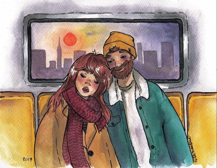 El encanto de la vida cotidiana en las cálidas ilustraciones a la acuarela de Clementina Petrova El encanto de la vida cotidiana en las cálidas ilustraciones a la acuarela de Clementina Petrova