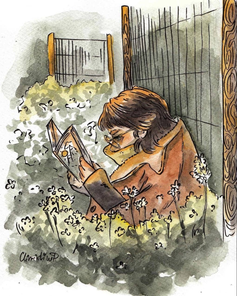 El encanto de la vida cotidiana en las cálidas ilustraciones a la acuarela de Clementina Petrova El encanto de la vida cotidiana en las cálidas ilustraciones a la acuarela de Clementina Petrova