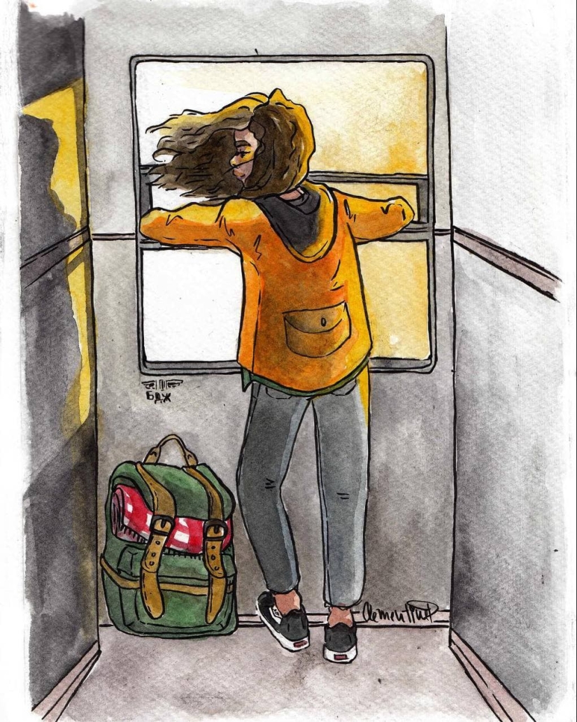 El encanto de la vida cotidiana en las cálidas ilustraciones a la acuarela de Clementina Petrova El encanto de la vida cotidiana en las cálidas ilustraciones a la acuarela de Clementina Petrova