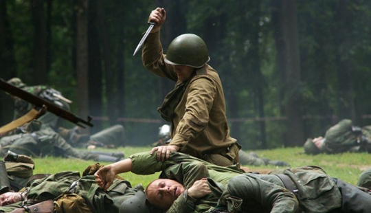 El fenómeno de la federación de rusia de la mano-a-mano de combate, o 70 victorias en la línea de frente scout Konyaeva