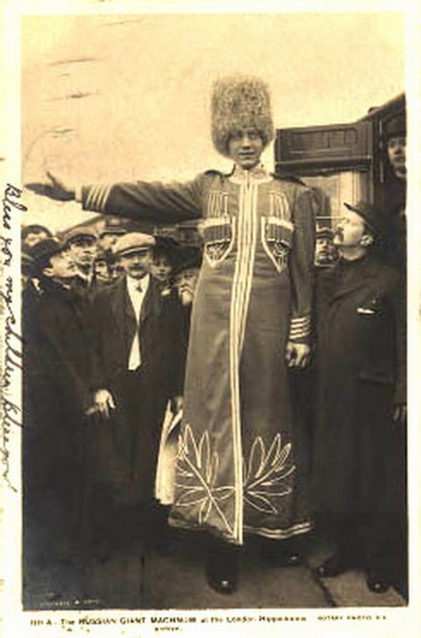 El hombre más alto de la tierra vivió en el Imperio ruso El hombre más alto de la tierra vivió en el Imperio ruso