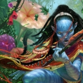 El ilustrador Mark Molchan y sus criaturas fantásticas.