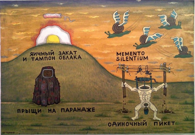 El mal de rusia artista surrealista Eugenio Butenko