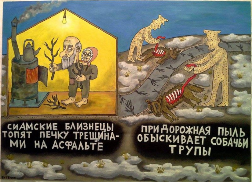 El mal de rusia artista surrealista Eugenio Butenko