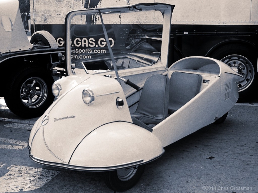 El milagro de la tecnología hostil: el triciclo Messerschmitt