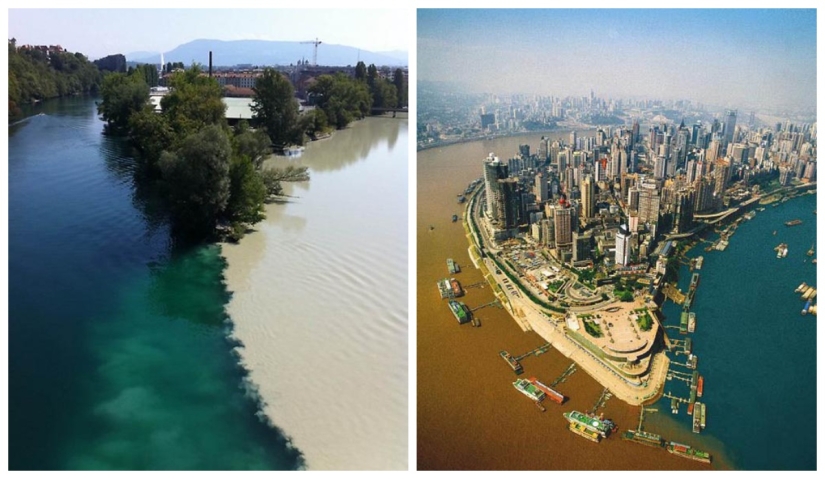 El milagro descrito en el Corán: 16 lugares donde se pueden ver los límites entre los embalses El milagro descrito en el Corán: 16 lugares donde se pueden ver los límites entre los embalses