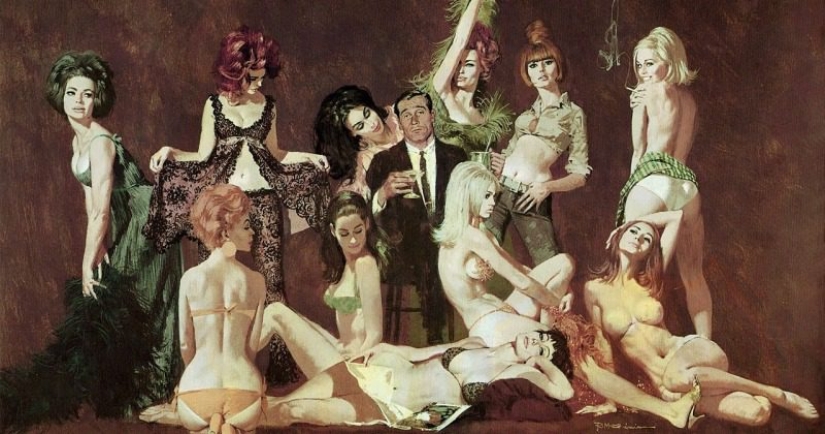 El mundo aventurero del artista Robert McGinnis: chicas calientes y pasiones espías El mundo aventurero del artista Robert McGinnis: chicas calientes y pasiones espías