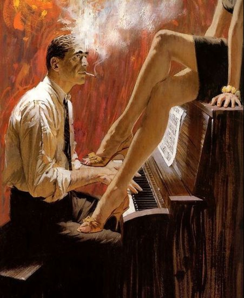 El mundo aventurero del artista Robert McGinnis: chicas calientes y pasiones espías El mundo aventurero del artista Robert McGinnis: chicas calientes y pasiones espías