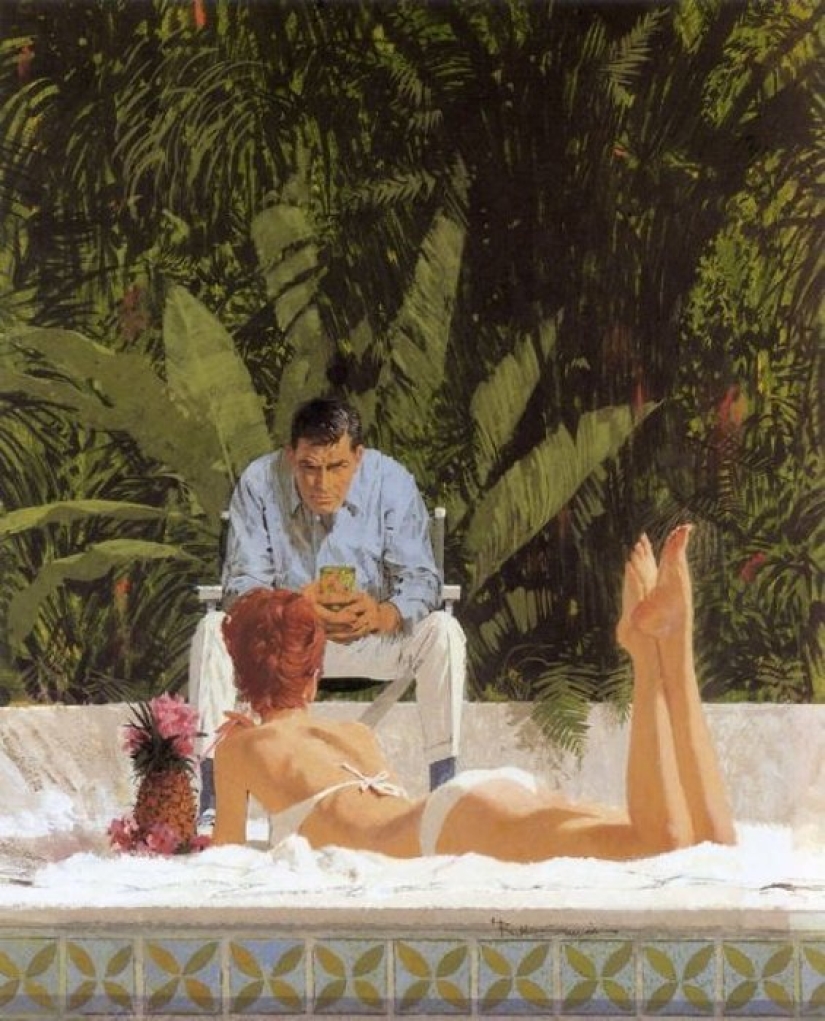 El mundo aventurero del artista Robert McGinnis: chicas calientes y pasiones espías El mundo aventurero del artista Robert McGinnis: chicas calientes y pasiones espías