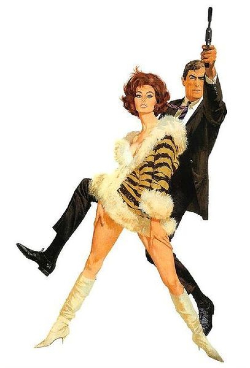 El mundo aventurero del artista Robert McGinnis: chicas calientes y pasiones espías El mundo aventurero del artista Robert McGinnis: chicas calientes y pasiones espías