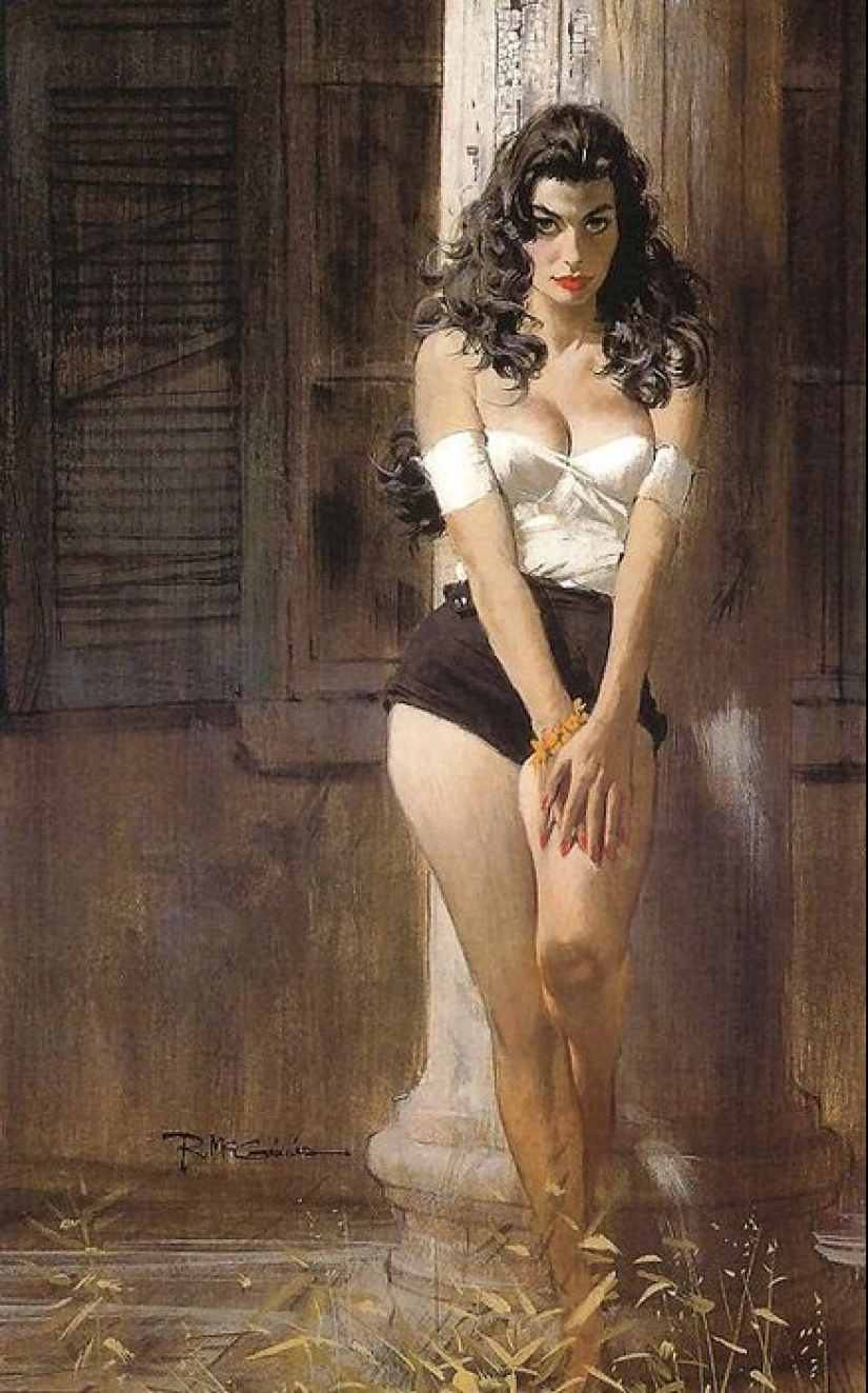 El mundo aventurero del artista Robert McGinnis: chicas calientes y pasiones espías El mundo aventurero del artista Robert McGinnis: chicas calientes y pasiones espías