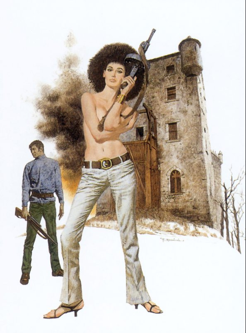 El mundo aventurero del artista Robert McGinnis: chicas calientes y pasiones espías El mundo aventurero del artista Robert McGinnis: chicas calientes y pasiones espías