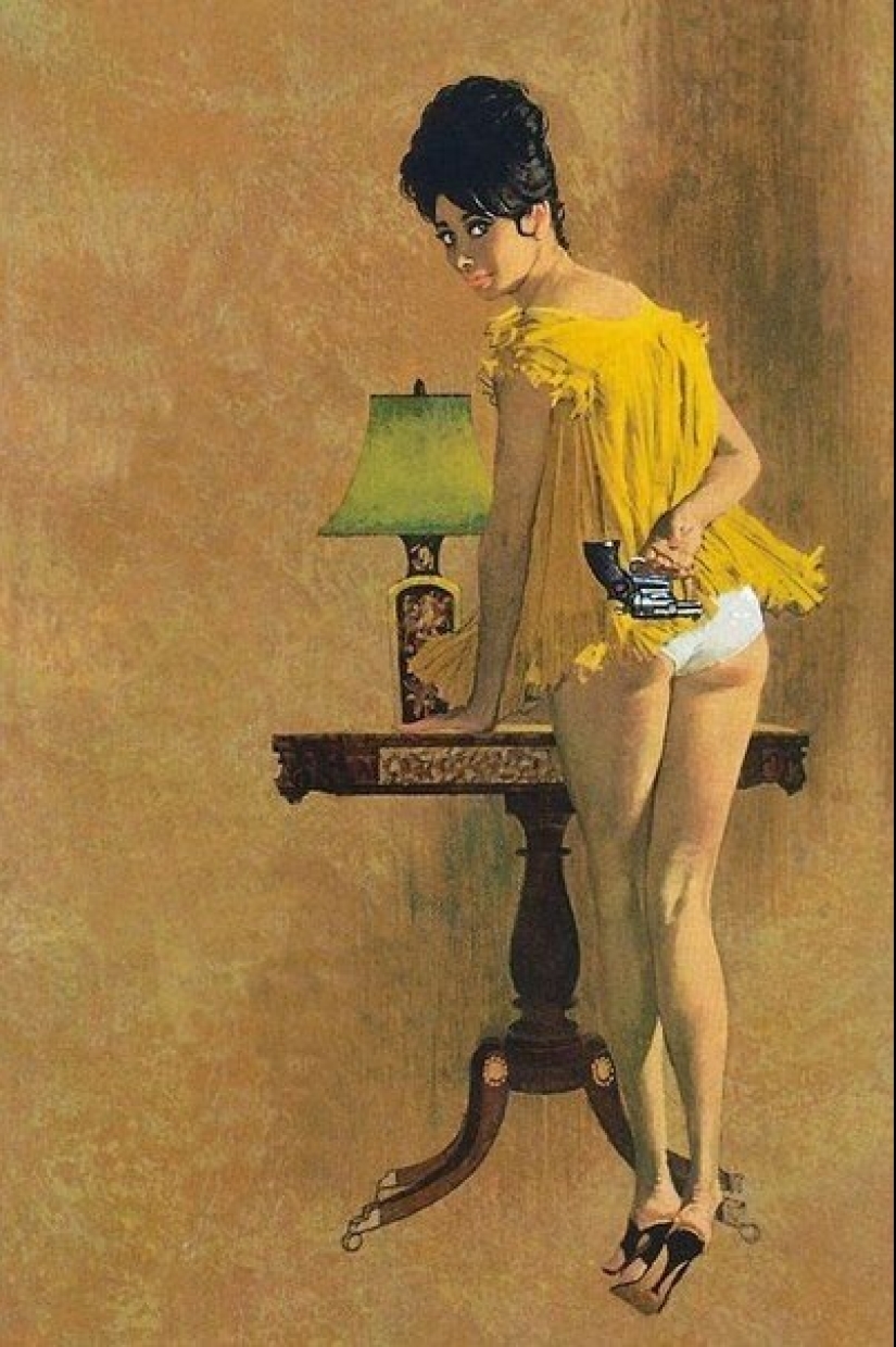 El mundo aventurero del artista Robert McGinnis: chicas calientes y pasiones espías El mundo aventurero del artista Robert McGinnis: chicas calientes y pasiones espías