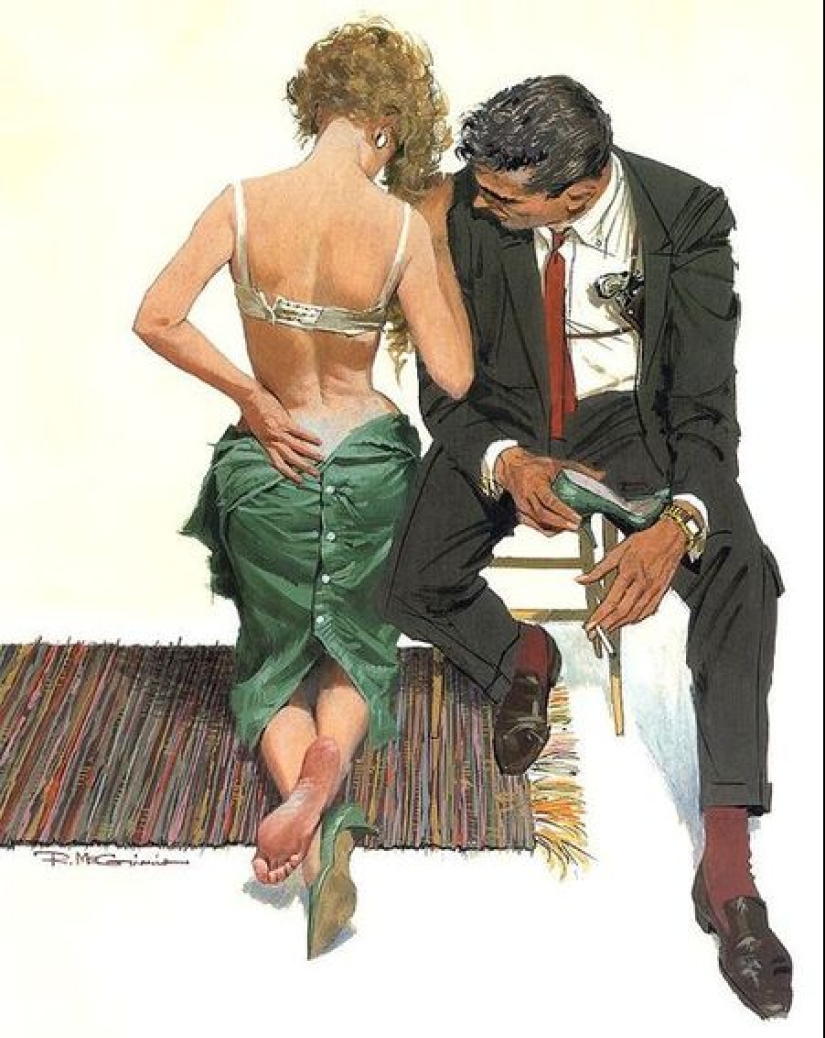El mundo aventurero del artista Robert McGinnis: chicas calientes y pasiones espías El mundo aventurero del artista Robert McGinnis: chicas calientes y pasiones espías