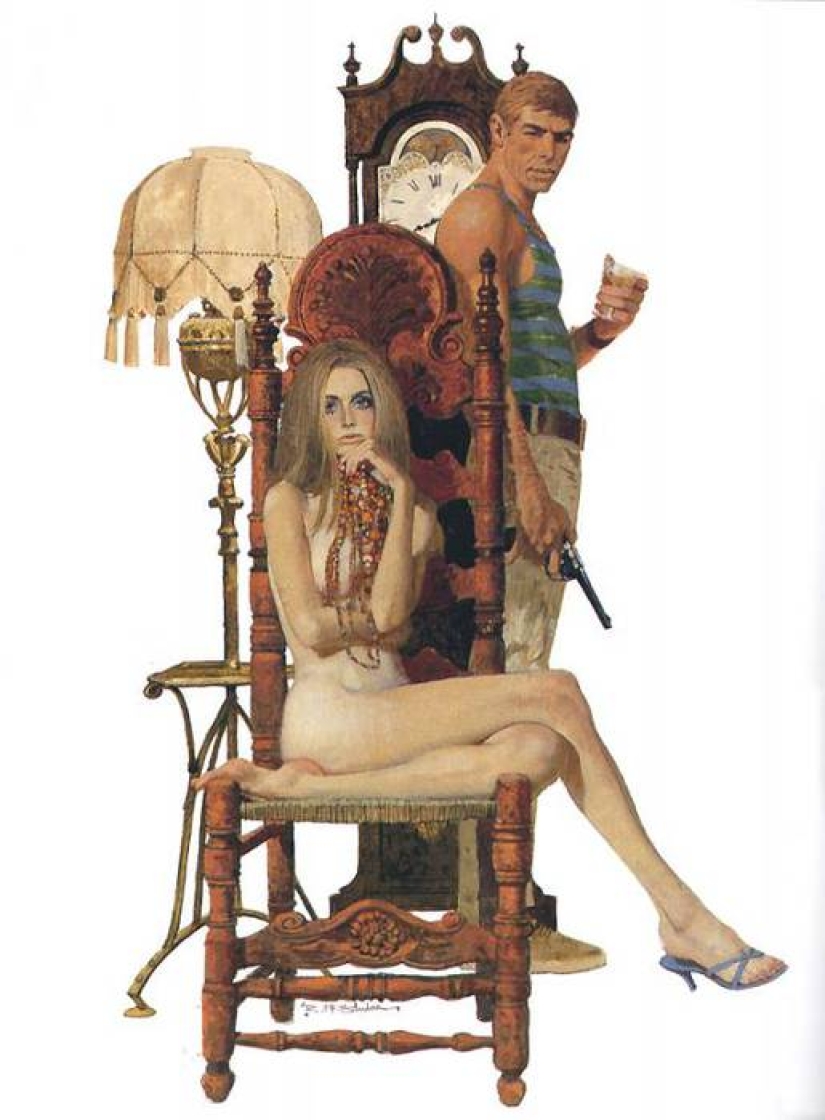 El mundo aventurero del artista Robert McGinnis: chicas calientes y pasiones espías El mundo aventurero del artista Robert McGinnis: chicas calientes y pasiones espías