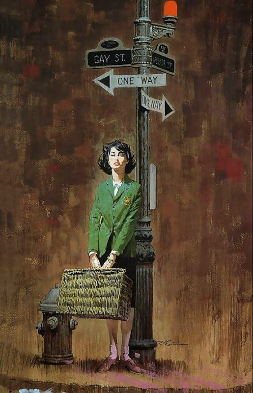 El mundo aventurero del artista Robert McGinnis: chicas calientes y pasiones espías El mundo aventurero del artista Robert McGinnis: chicas calientes y pasiones espías