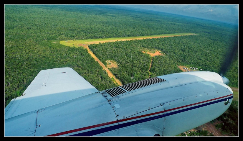 El mundo desde el ojo de buey